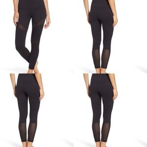 Zella Live In High Waist Moto Leggings in Black